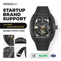 Montres de sport de luxe légères pour hommes Montres mécaniques automatiques ultra-légères Montres pour hommes tendance d'affair