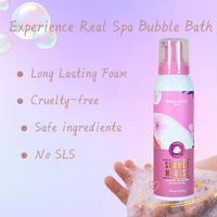 Mousse de douche personnalisée OEM/ODM, gel douche exfoliant et nourrissant, marque privée