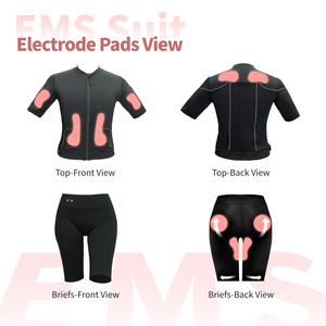 Shorts de yoga sans couture avec technologie Micro-Signal intégrée pour une stimulation des fessiers optimale - Product Image 5
