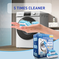 Tablettes nettoyantes pour lave-linge à chargement frontal et par le haut HE, nettoyage en profondeur, prix usine