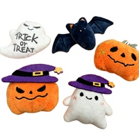 Pendentif d'Halloween : Accessoires amusants en forme de citrouille et de fantôme, poupée en peluche, accessoires à suspendre au sac, décoration de porte-clés