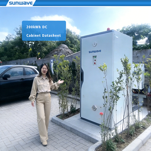 Sunwave 200kWh 100kWh <b>System</b> All in One 50kw 60kw 80 kw Hybrid Grid Lithium Batteries Project Use Commercial Industrial - Product Image 2