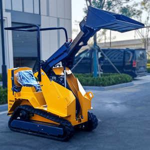 Nuovo tipo mini track loader walk dietro crawler EPA skid steer loader allegati per la vendita - Product Image 4