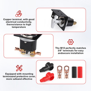 Interruptor de desconexión de batería Cnspeed, solenoide de 1500A con placa de bloqueo para uso automotriz - Product Image 4