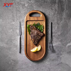 Modern Eco-Friendly Solid Wood Rosewood Tray <strong>Disposable</strong> Bread Plate for Gourmet Polished Household Party Commercial <strong>Tableware</strong> - Product Image 3