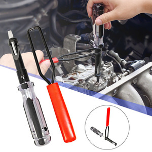 Herramienta de ajuste de válvulas para reparación de automóviles, destornillador ranurado de acero, herramienta manual para mantenimiento automotriz - Product Image 1