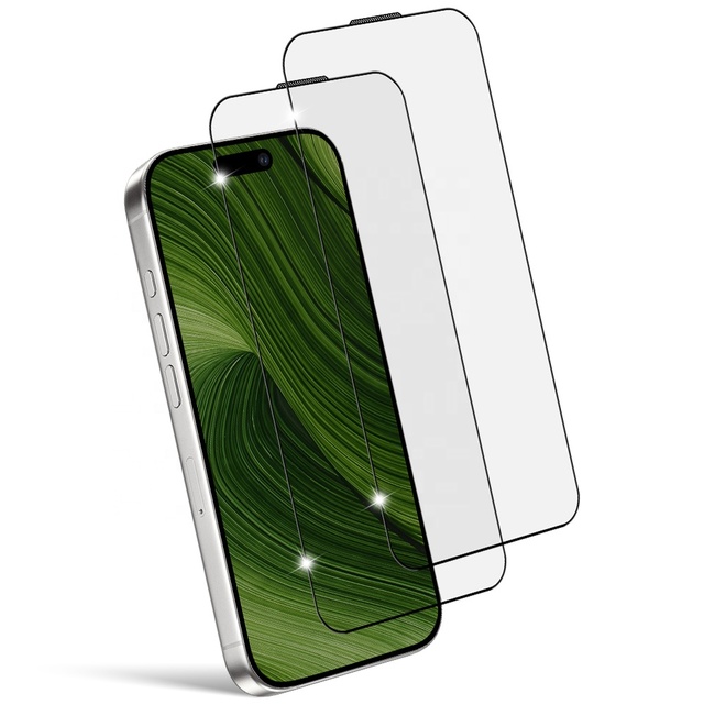 HD Clear Wear Resistant Tempered Glass Screen Protector for iPhone 18 17 16 15 14 13 12 11 X Pro Max Phone Glass Guard