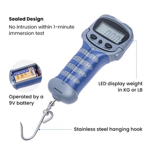 Di động cầm tay kỹ thuật số LCD hiển thị hành lý quy mô cá kỹ thuật số treo quy mô - Product Image 2