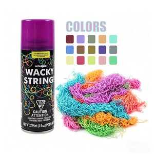 24PCS Package Colorful Fun Party Streamer <strong>Spray</strong> String in a Can Silly Party String <strong>Spray</strong> - Product Image 1