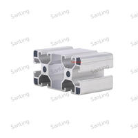 Profilé d'extrusion en aluminium personnalisé 6061 anodisé prix d'usine fournisseur chinois pour moules profilé de cadre en aluminium personnalisé