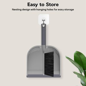 Wholesale Household Cleaning Plastic Dustpan With <b>Brush</b> With Hanging Hole - Product Image 4