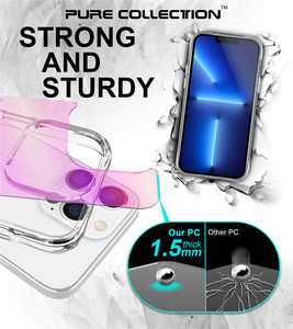 Funda Protectora 2 en 1 para Teléfono, con Recubrimiento Electrolítico de TPU y PC, para <span class=keywords><strong>iPhone</strong></span> 13 Pro, 14, 15 Plus, 13, <span class=keywords><strong>12</strong></span> <span class=keywords><strong>Mini</strong></span>, 16E17 Air, 11, 13 Pro Max, Carcasa Rígida - Product Image 6