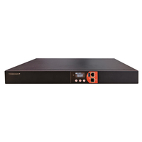 Boîtier de distribution ATS US 8 prises 19 pouces pour rack PDU Commutateur intelligent C20/C19 15A 110V avec télécommande