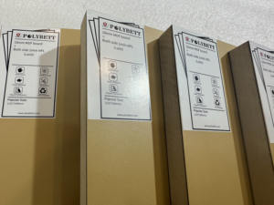 Pannello <span class=keywords><strong>MDF</strong></span> Melaminico Moderno da 18mm con Superficie Laminata HPL da 1mm per Decorazione d'Interni - Product Image 6