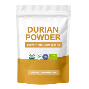 ผงผลไม้ที่ละลายน้ำได้จากธรรมชาติผงสกัดจากทุเรียนแห้งผงน้ำผลไม้ทุเรียนแห้งจากประเทศไทย - Product Image 1