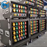 Offre OEM : Nouvelle Boîtier de Distribution Électrique Étanche en Alliage d'Aluminium 63A 380V pour Équipement DJ et Éclairage Scénique