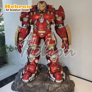 Statua in Resina Personalizzata a Grandezza Naturale dell'Armatura Hulkbuster di <span class=keywords><strong>Marvel</strong></span>, Statua Collezionabile in Vetroresina di Iron Man MK44 - Product Image 3