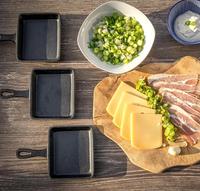 Plat à raclette en fonte