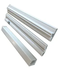 PVC E door and window slot door frame Window frame E shape wardrobe merchandise track garage door track parts