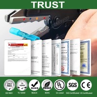 Kit de connecteurs de fils thermorétractables étanches et rétractables, lot de 20/100 pièces