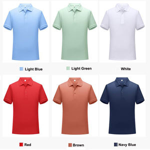 Kaos <span class=keywords><strong>Polo</strong></span> Custom dengan Logo Bordir Polos Kasual Golf Seragam 100% Polyester Printing Kaos <span class=keywords><strong>Polo</strong></span> Pria - Product Image 5