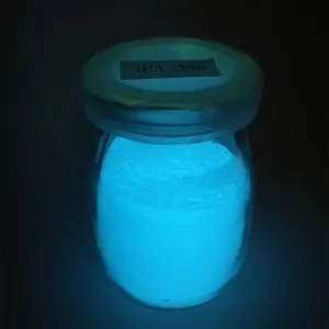 1kg örnek Ultra karanlık floresan UV pigment tozu 20g-kızdırma için kullanılan raf veya reçine mücevher (Aqua Blue)