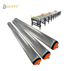 Tugas berat 304 baja tahan karat rol gravitasi <span class=keywords><strong>Idler</strong></span> untuk sabuk sekrup konveyor komponen inti untuk konstruksi penambangan pertanian - Product Image 1