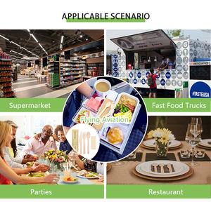 سكينة شوكة من البتولا الطبيعي ، ملعقة - Product Image 5