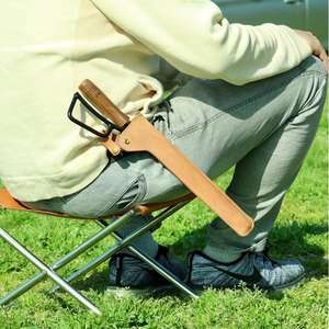 Tongs <span class=keywords><strong>de</strong></span> camping portables avec housse en cuir, étui <span class=keywords><strong>de</strong></span> transport pour charbon <span class=keywords><strong>de</strong></span> <span class=keywords><strong>bois</strong></span>, étui <span class=keywords><strong>de</strong></span> protection en PU avec boucle <span class=keywords><strong>de</strong></span> ceinture - Product Image 6