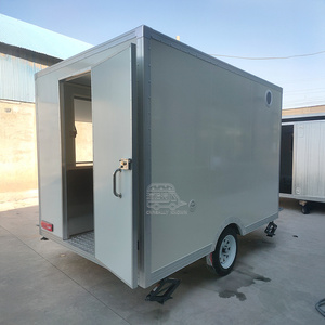 Mobile Hot Dog Trailer Stainless Steel Smoothie Food Truck CE Certified Vendor Cart - Product Image 4