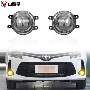 [แบรนด์] ไฟตัดหมอก LED 12V 5-10W กันน้ำสำหรับโตโยต้า ปราโด แลนด์ครุยเซอร์ คัมรี่ ไฮแลนเดอร์ รีทรอฟต์ อัพเกรด - Product Image 1
