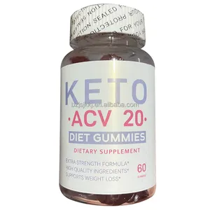 Private Brand Label Low MOQ Advanced ACV Keto Gummies with Marshmallow Root With The Mother 1000mg Keto Plus Gummies ACV Gummies