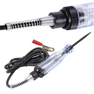 Testeur de circuit de testeur de tension cc automobile 6-24V avec pince crocodile et longue sonde en acier stylo de Test électrique de voiture - Product Image 5