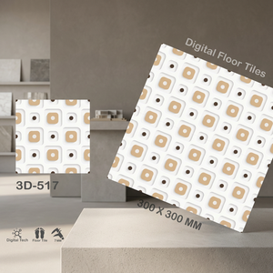 กระเบื้องปูพื้นเซรามิกเคลือบเงา 3 มิติ ยี่ห้อวิสตาร์ ขนาด 12x12 นิ้ว (300x300 มม.) ดีไซน์เชิงพาณิชย์ - Product Image 6