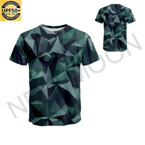 Camiseta de Camuflaje Personalizada con Protección Solar UPF50+, Ropa de Pesca, Deportes al Aire Libre, Running, Transpirable - Product Image 1