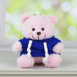 Offre Spéciale : Porte-clés Ourson en Peluche Doux de 11 cm avec Rembourrage en Coton PP, Pendentif Jouet, Cadeaux Personnalisables avec Logo - Product Image 3