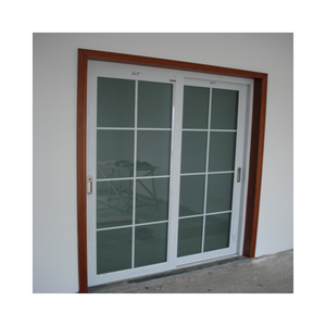 Porte d'entrée en aluminium sur mesure avec <span class=keywords><strong>ferronnerie</strong></span> artistique et détails artisanaux pour portes de villas de luxe - Product Image 5