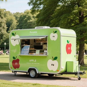 Camion à pizza 2025 Remolque avec équipement Remorque alimentaire mobile d'extérieur à vendre - Product Image 5