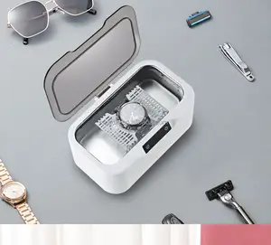 Kustom kacamata rumah tangga kecil perhiasan kawat gigi mesin pembersih ultrasonik