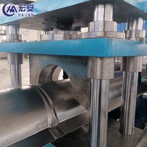Custom Steel Roll Forming Machine for Special-Shaped Wall <b>Tiles</b> PLC-Controlled Colored Steel - Product Image 3