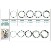 Bracelet en Quartz Rose Véritable de 6 mm, 8 mm, 10 mm, Perles Rondes de Pierre Précieuse, Bracelets en Quartz Cristal pour Femme, Bijoux Cadeaux