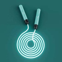 Corde à sauter LED pour enfants Exercice de nuit Fitness Corde à sauter lumineuse pour les exercices familiaux