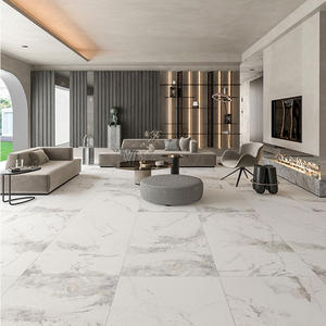 Hanjiang Modern Snow Soft Light Telha Cerâmica Polido Superfície Grande Laje para Hotel Sala de estar Banheiro Parede Cozinha Pavimento - Product Image 3
