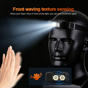 Linterna Multifunción Tres en Uno WOSEN Súper Brillante, Impermeable, Mini, Portátil, con Clip para Gorra, Sensor Magnético de Ondas, Recargable por USB - Product Image 5