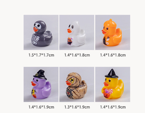 Miniaturas de Resina para Cosplay de Halloween: Calabazas, Esqueletos, Momias, Brujas y Patos para Juegos de <span class=keywords><strong>la</strong></span> Suerte, Rellenos a Granel para Bolsas de Plastilina y Slime - Product Image 2