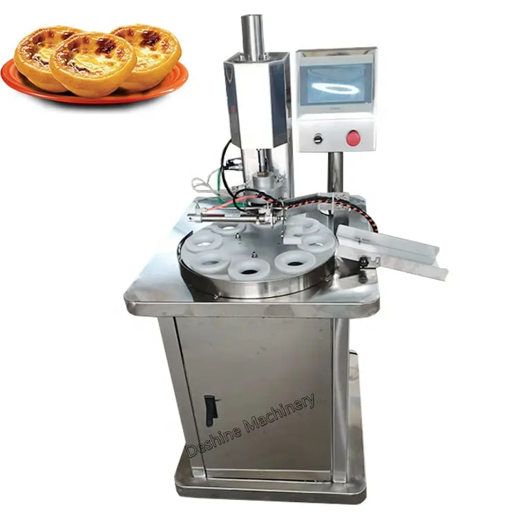 Commercial Cheese Egg Tart Tartlet Shell Pie Crust Making Machine