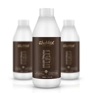 Minyak Argan Organik Kolagen Protein Formaldehida, Produk Perawatan Rambut Keratin, Pelurus Rambut 0% untuk Semua Tipe Rambut