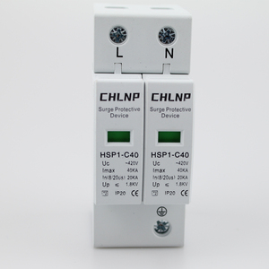 220v Appliance <strong>Surge</strong> Protector AC SPD 40KA SPD Lightning <strong>Surge</strong> Protection 8/20 T2 Class 4P 20KA 40KA 60KA 80KA 100KA <strong>Arrester</strong>