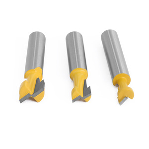 Fresa para orificios de cerradura con punta de carburo C08-142, vástago de 1/4 pulgada para fresadora de madera - Product Image 2