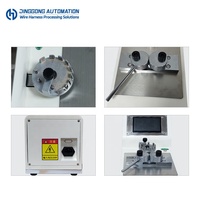 Testeur de traction automatique pour bornes de câbles 500N, machine d'essai de force de traction pour câbles à écran tactile, pour équipement de connecteurs de faisceaux
